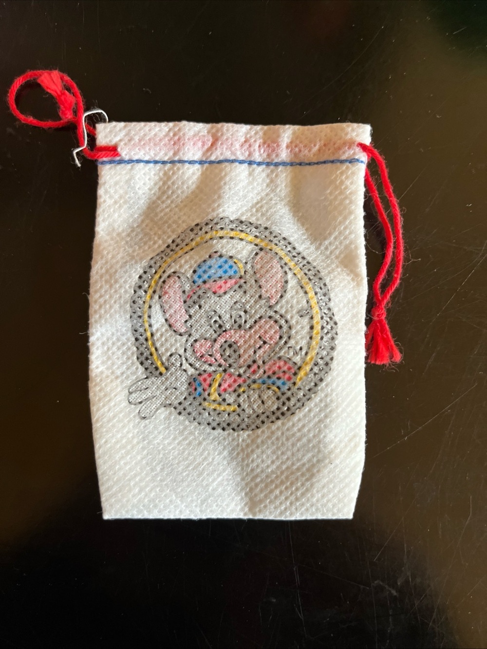 vintage new Chuck E. cheese token bag
